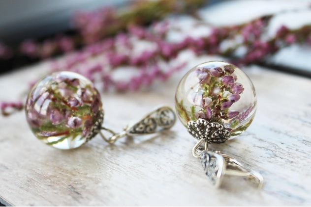 Real Heather Earrings