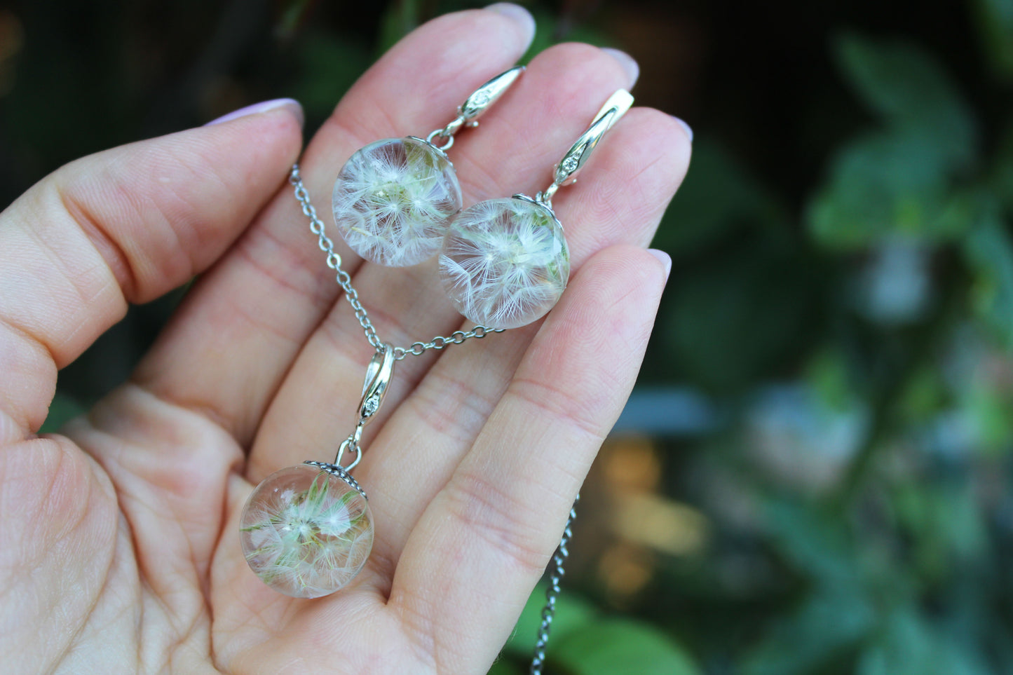 Dandelion Jewelry SET