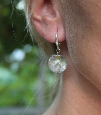 Dandelion Drop Earrings