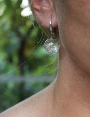 Dandelion Drop Earrings