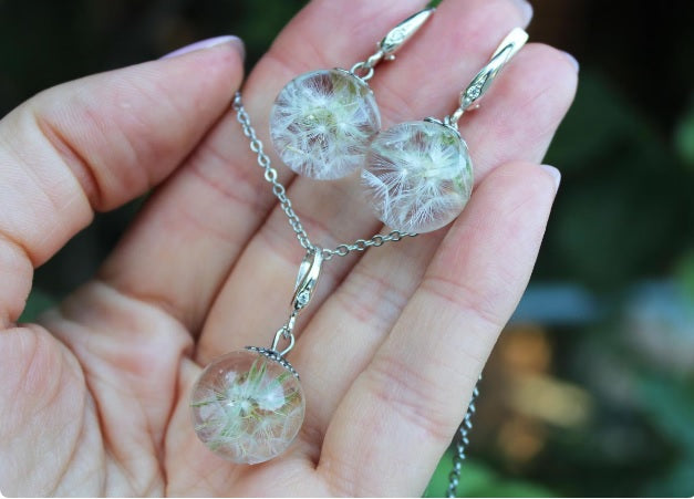 Dandelion Jewelry SET