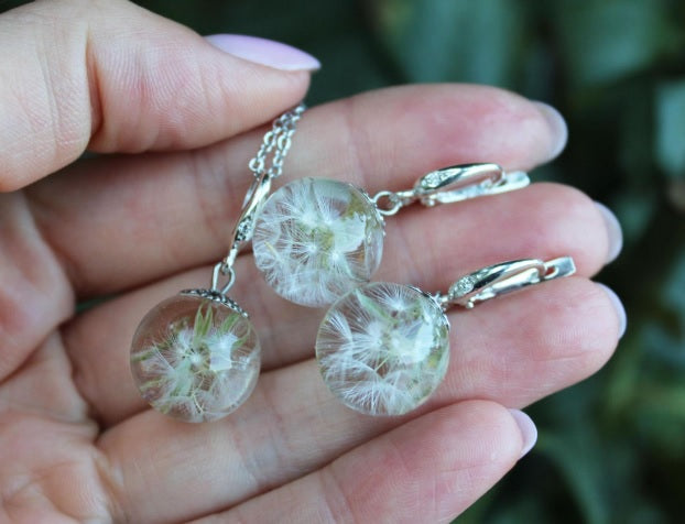 Dandelion Jewelry SET