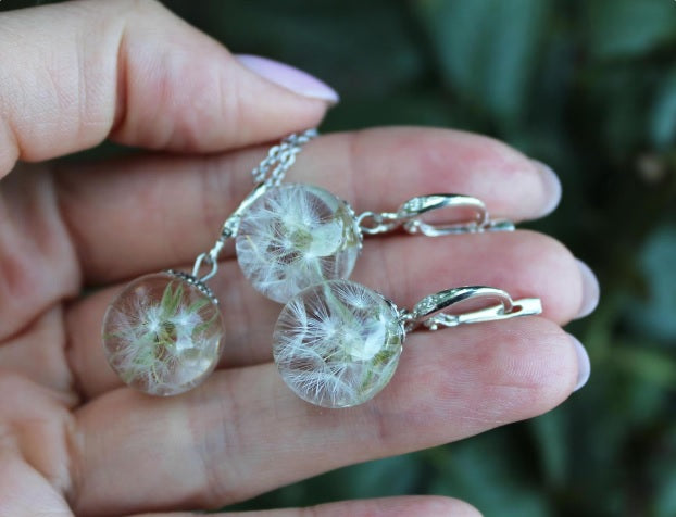 Dandelion Jewelry SET