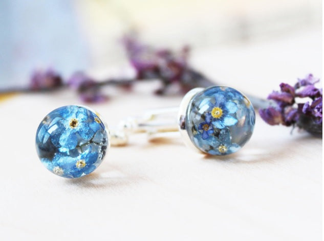 Forget-me-not Flowers Cufflinks