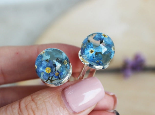 Forget-me-not Flowers Cufflinks
