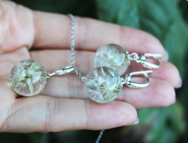 Dandelion Jewelry SET