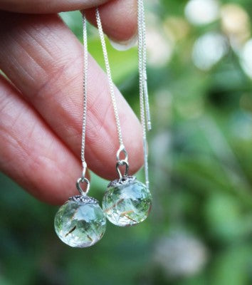 Dandelion Threader earrings