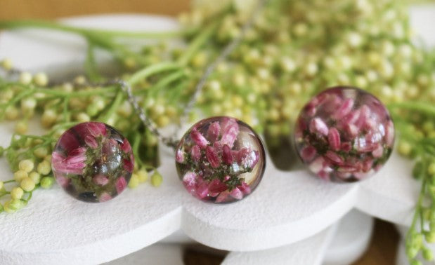 Real Heather necklace