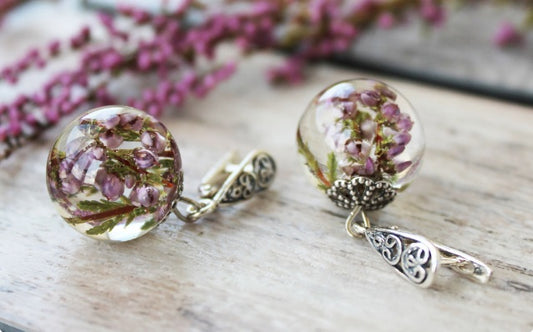 Real Heather Earrings