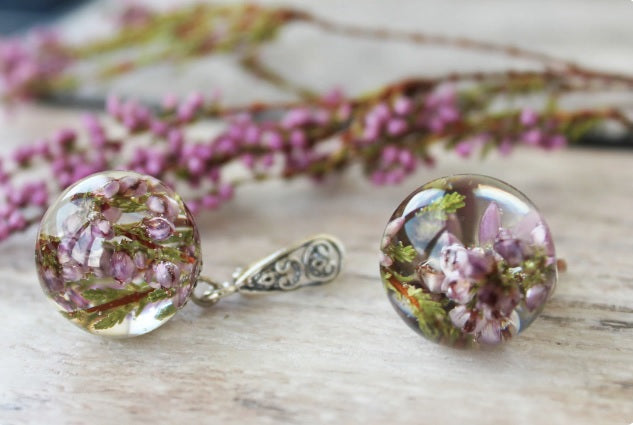 Real Heather Earrings