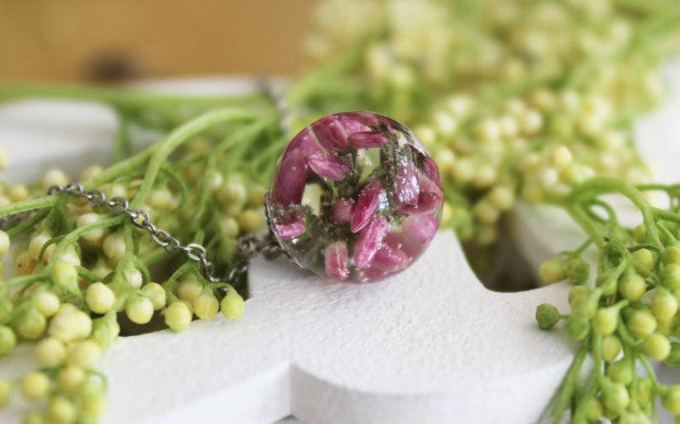 Real Heather necklace