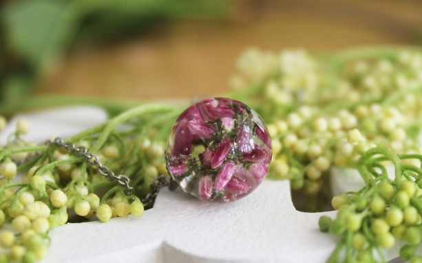 Real Heather necklace