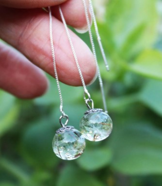 Dandelion Threader earrings