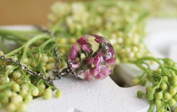 Real Heather necklace