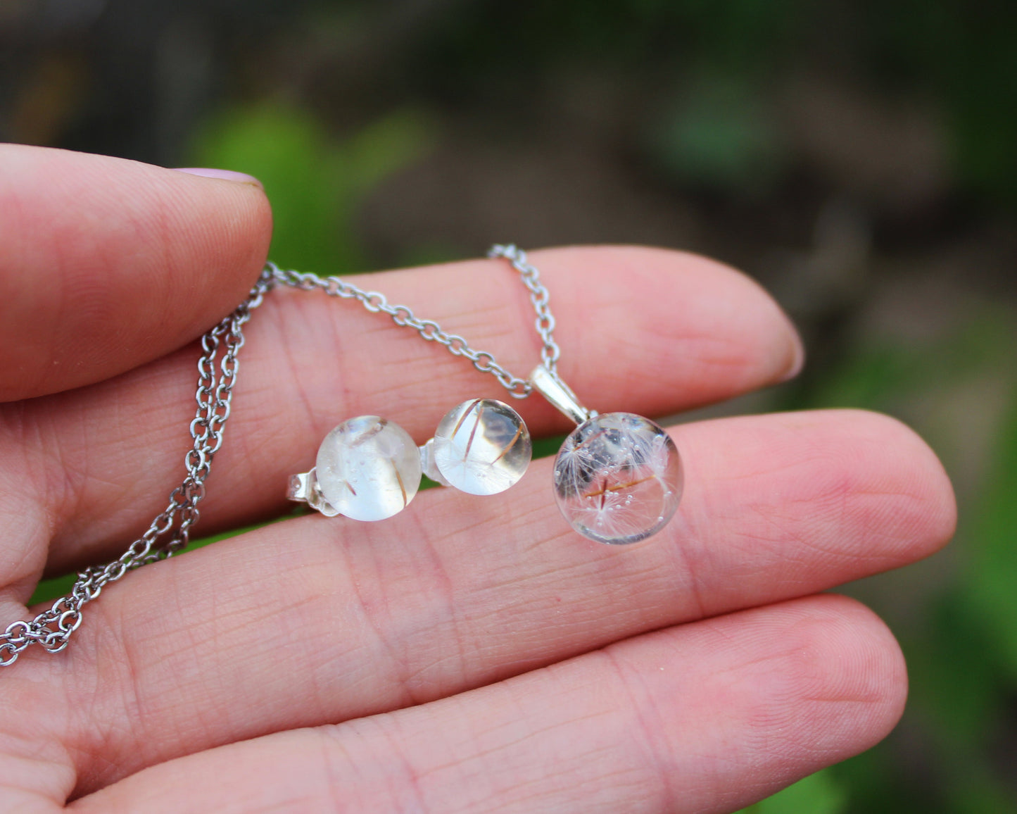 Dandelion Jewelry SET