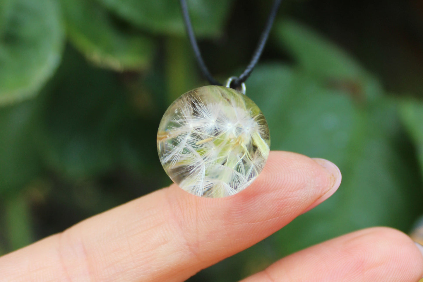 Dandelion necklace
