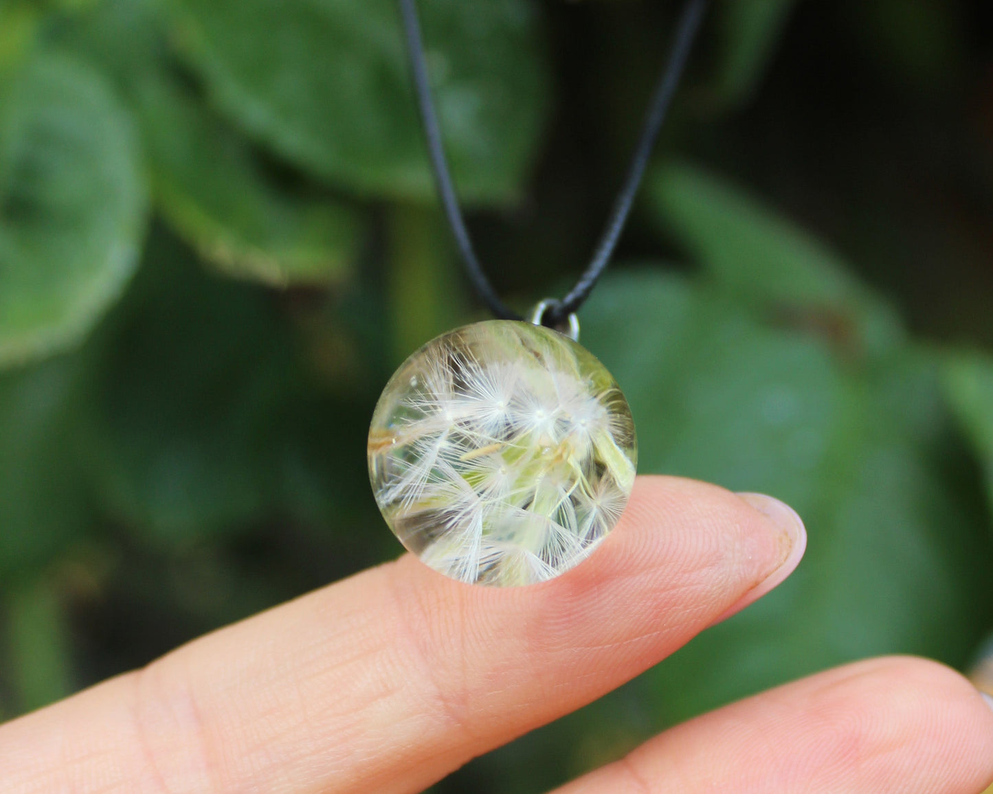 Dandelion necklace