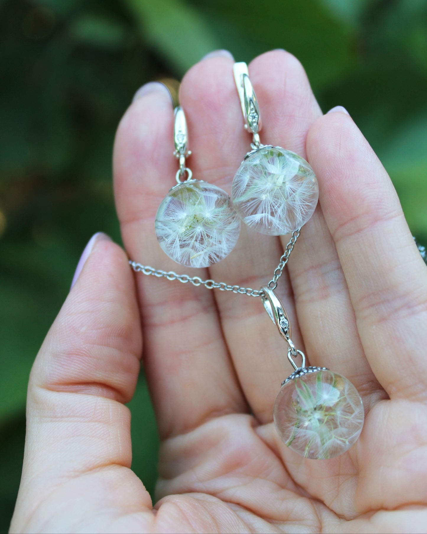 Dandelion Jewelry SET