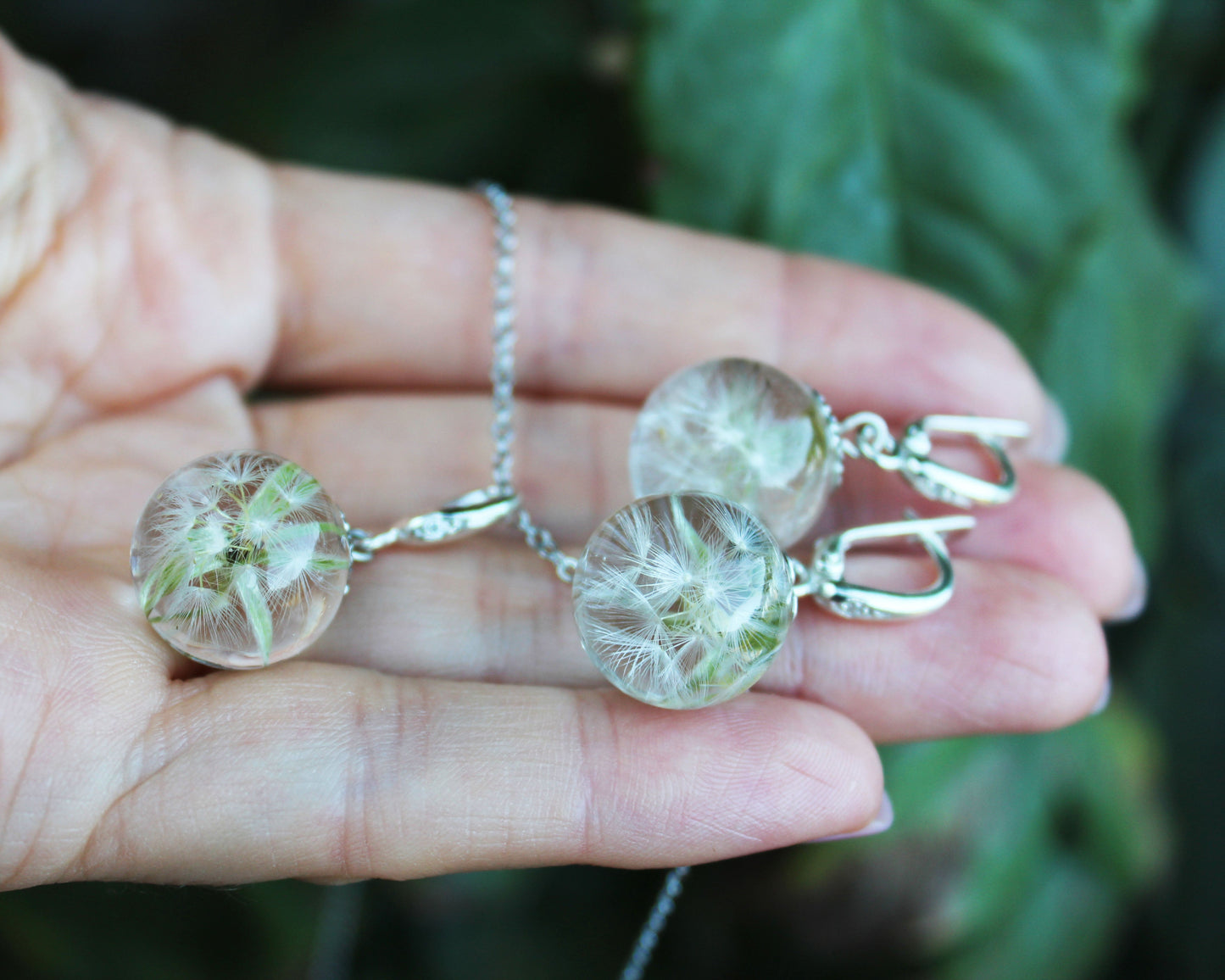 Dandelion Jewelry SET