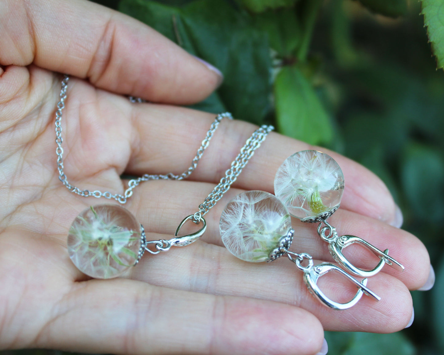 Dandelion Jewelry SET