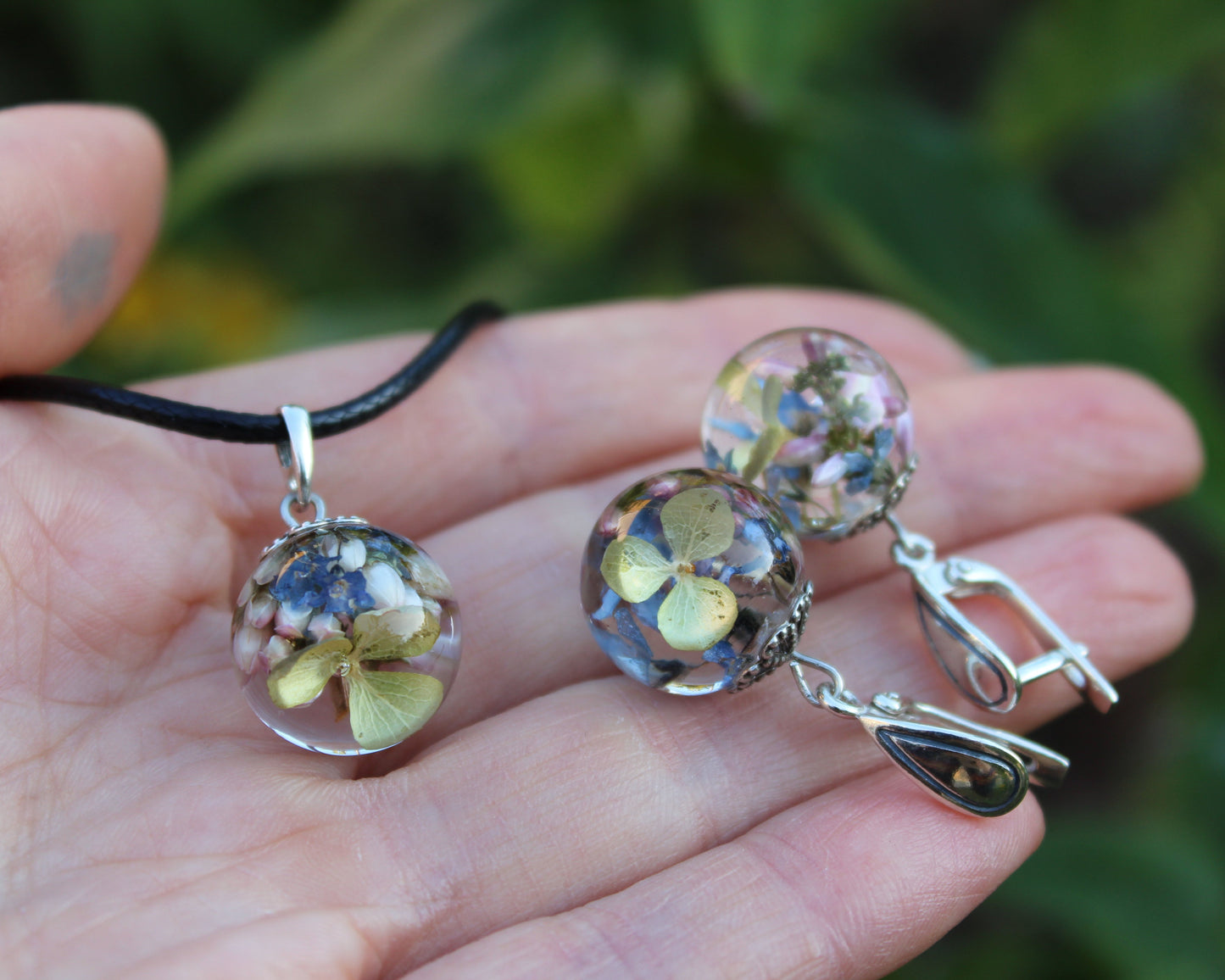 Terrarium Jewelry Set