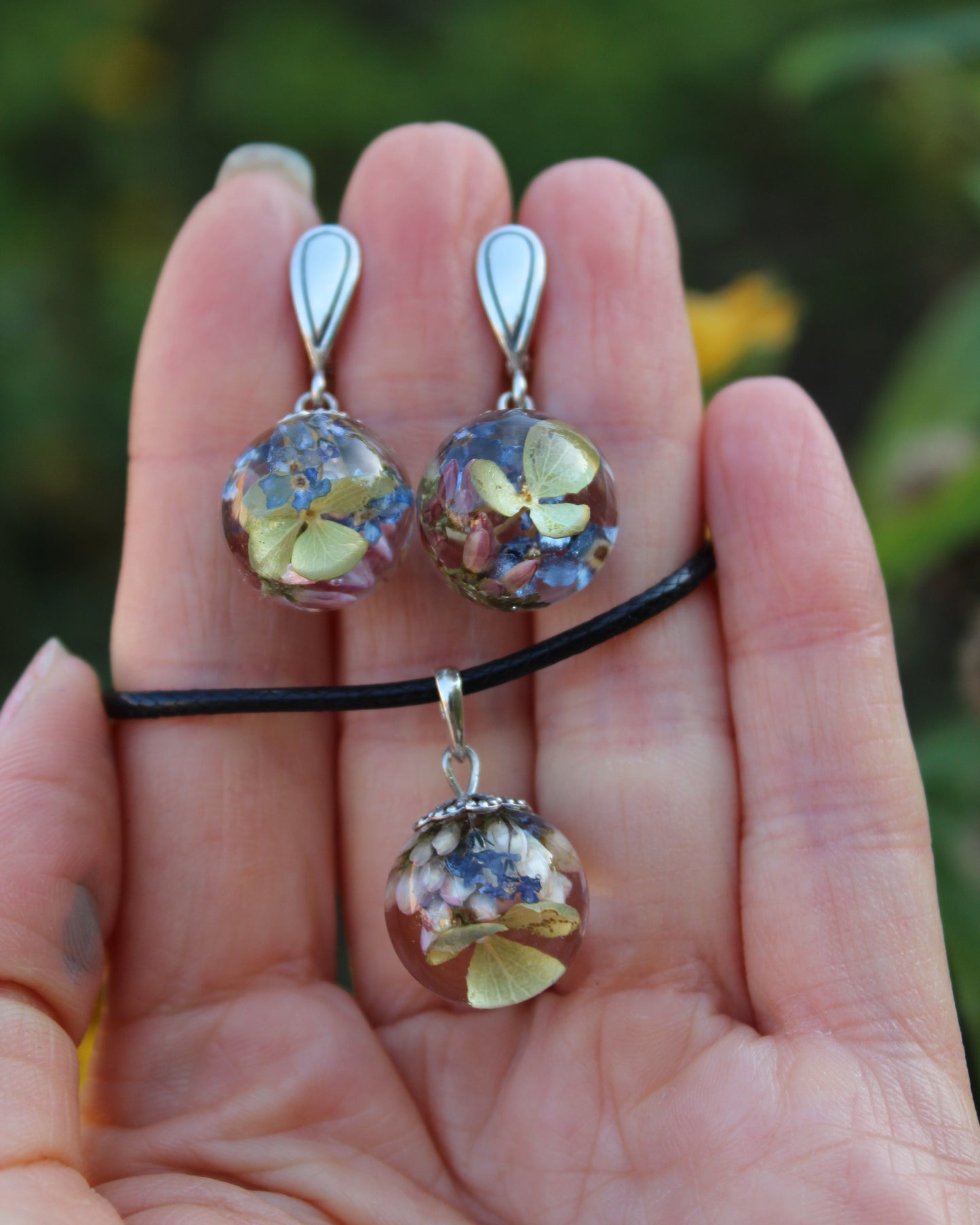 Terrarium Jewelry Set