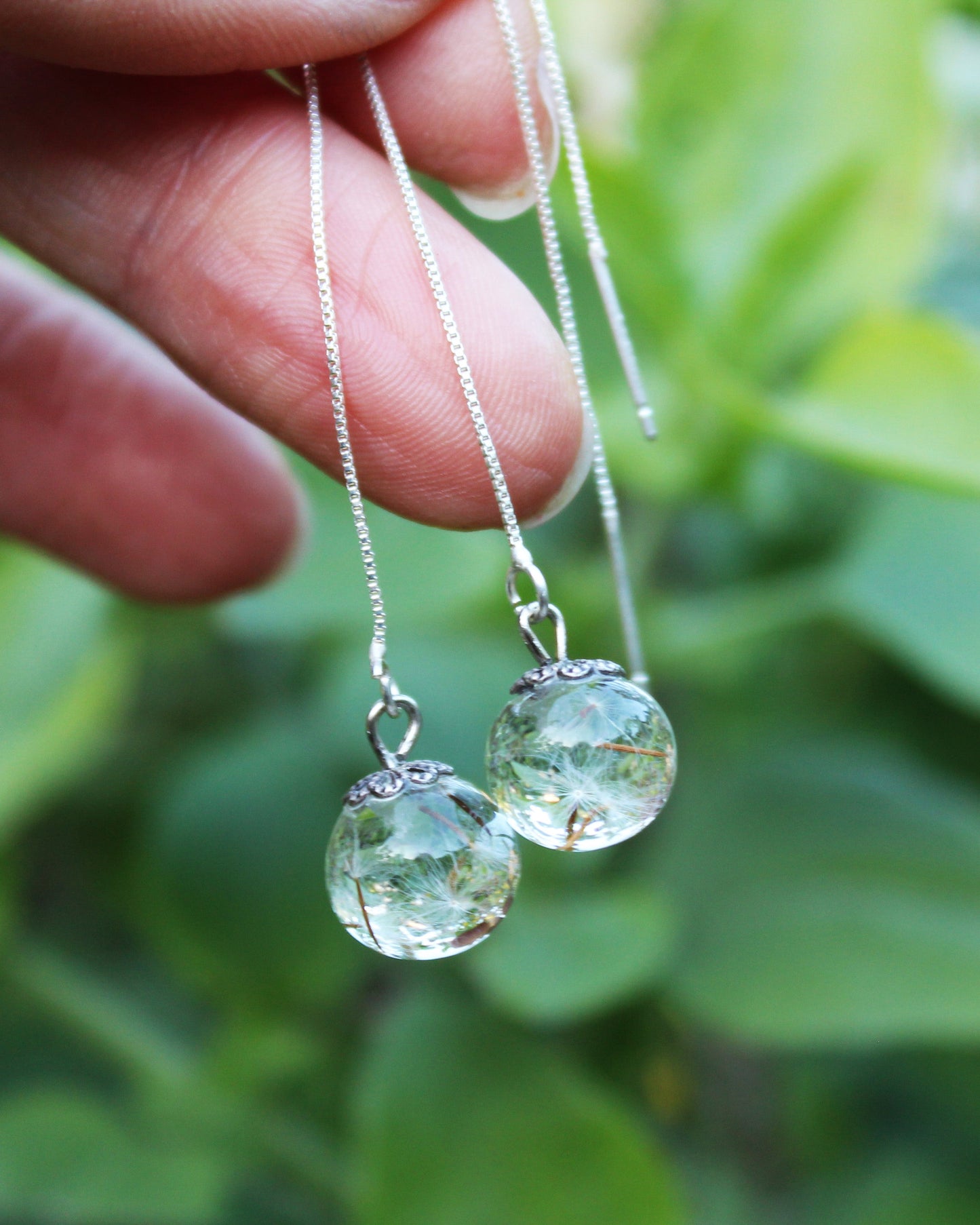 Dandelion Threader earrings