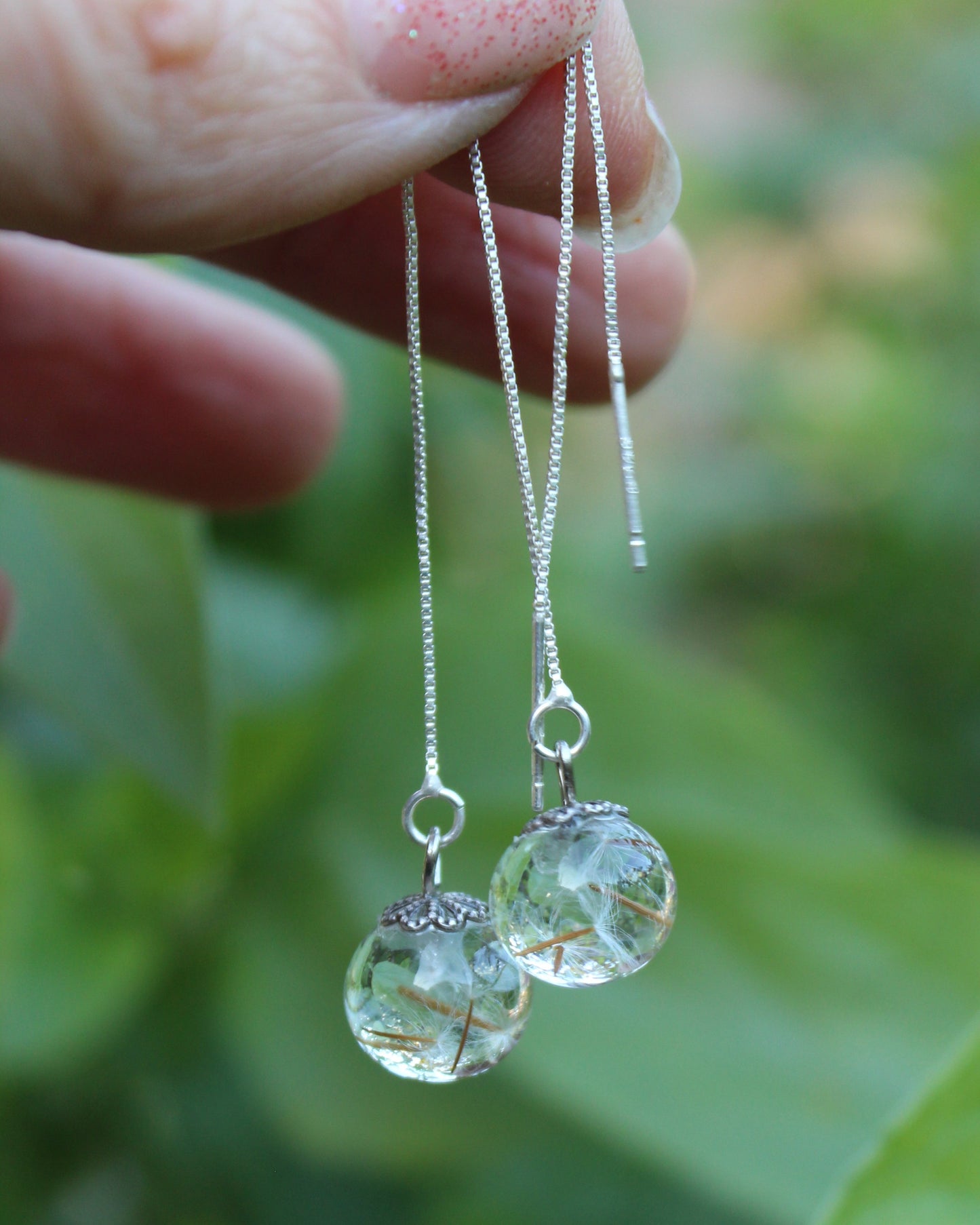 Dandelion Threader earrings