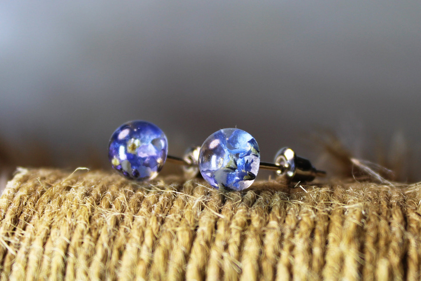 Forget me not earrings