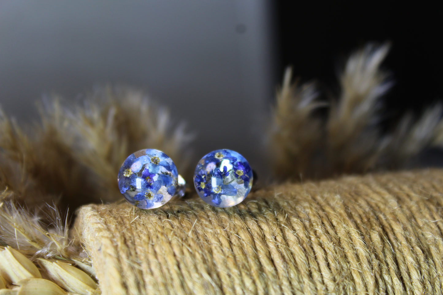 Forget me not earrings