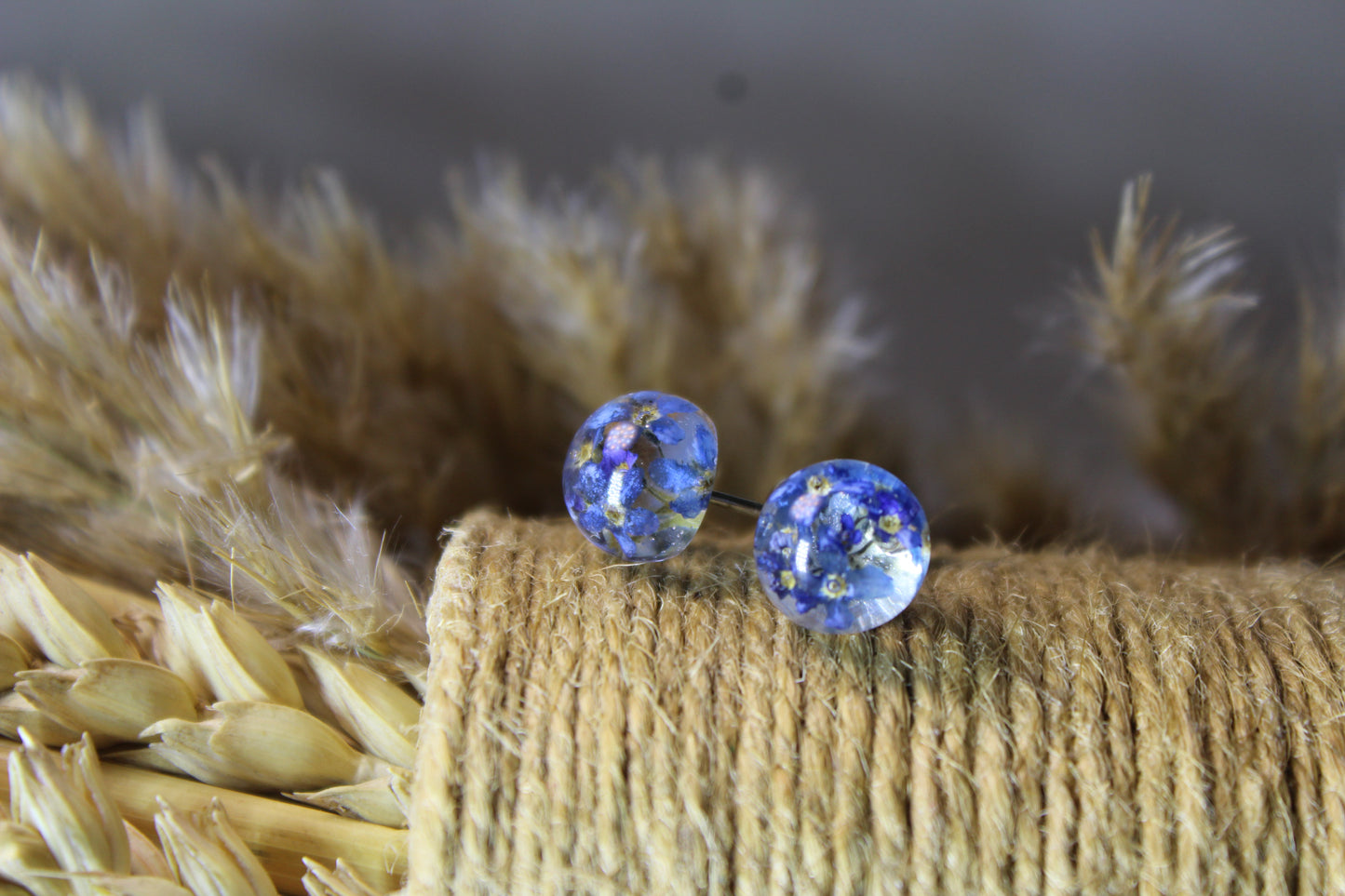 Forget me not earrings